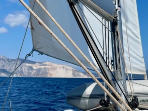 Rejs morski połączony ze szkoleniem manewrowym na patent jachtowego sternika morskiego w Grecji | Charter.pl foto: Katarzyna Kowalska