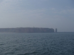 Helgoland wynurza się z mgły  foto: Peter