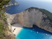 Zatoka Wraku Shipwreck na Zakinthos 