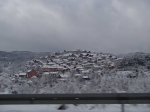 Całą drogę na rejs towarzyszył nam śnieg foto: Adam Łydka