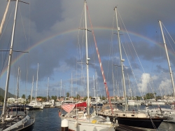 St Lucia marina Rodney Bay foto: Kasia