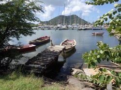 St Lucia marina Rodney Bay foto: Kasia