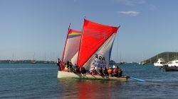 Niedziela, czyli czas na trening przed regatami "Le tour de Marinique des Yoles Rondes" foto: Ela