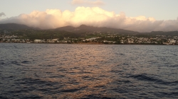 Zachód słońca na Morzu Karaibskim, niezapomniany widok foto: Ela