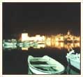 Port Trogir nocą foto: Peter