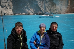 Navagio Beach (Zatoka Wraku) największa atrakcja Zakynthos | Charter.pl foto: załoga s/y George